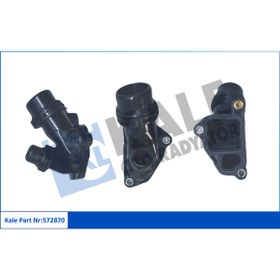 Resim KALE SU FLANSI (BMW N47-N57 / E60-E70-E83-E90-F01-F10) 