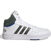 Resim Adidas Hoops 3.0 Mıd Beyaz Erkek Spor Ayakkabı GY4747 
