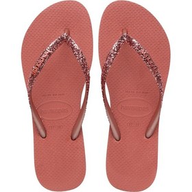 Resim Havaianas Slım Glıtter Iı Simli Parlak Parmak Arası Terlik 4146975 4146975 1121 Kil Rengi 