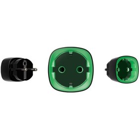 Resim Ajax Socket Eu Type F Jeweller Güç Tüketimi İzleme Özelliğine Sahip Akıllı Priz Siyah 