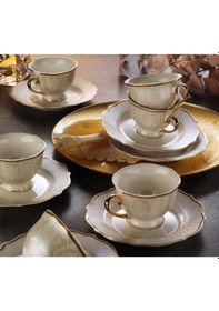 Resim Massimo Dora 6 Kişilik Çay Fincan Takımı 