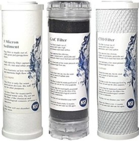 Resim Watermanya Ihlas Aura Cebilon Üçlü Su Arıtma Cihazı Filtre Seti 