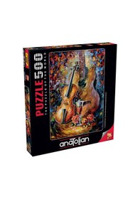Resim Anatolian Puzzle 500 Parça Gitar Ve Keman 3620 