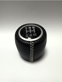 Resim imza direksiyon kılıfı Fiat Linea Vites Topuzu KREM (5 Vites) 