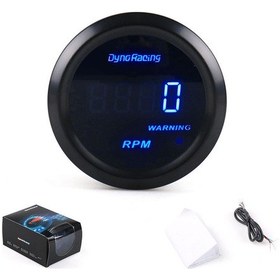 Resim Araba Modifiyeli Gösterge 12v Evrensel 52mm Takometre 1068 