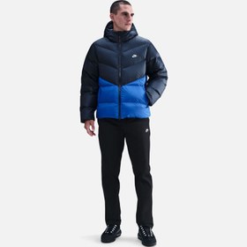 Resim Nike Windrunner Stmnt Down Erkek Kapüşonlu Mont 