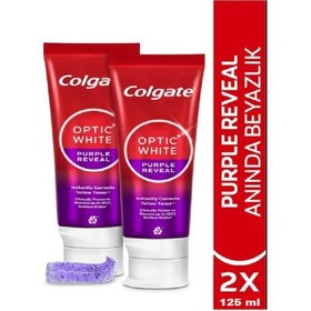 Resim Optic White Purple Reveal Beyazlatıcı Diş Macunu 125 Ml X 2 