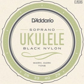 Resim D'Addario EJ53S Soprano Ukulele Teli 