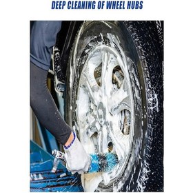 Resim 2 İN 1 Motor Ve Jant Temizleme Fırçası Çok Amaçlı Jant Ve Lastik Parlatıcı Çamur Temizlik Fırçası 