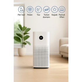 Resim Xiaomi Yenii Akıllı Hava Temizleyici - 3 Katmanlı Hepa Filtre, 48 M² Alan Etki ve Ultra Sessiz Çalışma 