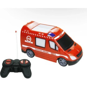 Resim Vardem Oyuncak Uzaktan Kumandalı Ful Fonksiyon Ambulans, Polis, Itfaiye ve Jandarma Araçları 