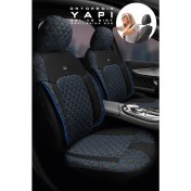 Resim Trobus Fiat 500L Hachback 2013 Aracınıza Uyumlu Ticari Siyah Mavi Efes Konfor Serisi 