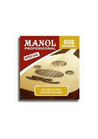 Resim Manol Mos95bk Siyah Ud Teli Takımı Siyah Naylon Geleneksel Tını 