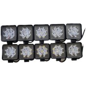 Resim Point Off Road Gündüz Farı 9 Led Kare Çalışma Lambası 27 W 10 Lu 