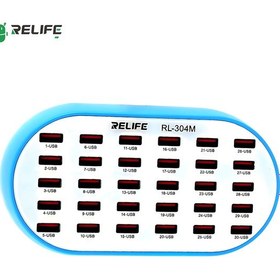 Resim Relıfe Rl-304m 160w Yüksek Güç 30 Port Akıllı Endüstriyel Şarj İstasyonu Telefon/tablet 