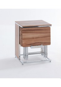 Resim Dresuar Açık Kahverengi Servis Sehpası 