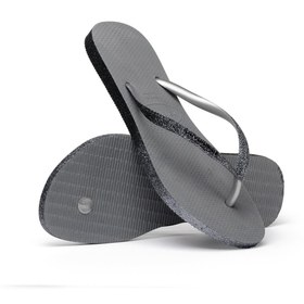Resim HAVAIANAS Slim Sparkle FC Kadın Parmak Arası Terlik 4146093-5178 - Gri / 41-42 