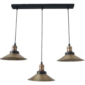 Resim Dylight Retro Eskitme Kaplama 3 Lü Masa Üstü Sıralı Dekoratif Rus 