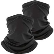 Resim Ulzyvf Yüz Tek Soğutma Siyah, Nefes Alabilir Maske Koruması Kadınlar Ve Erkekler İçin, Güneş Boyunluk Beden Bandanalar Balaklava Atkı, 1 Adet Altın 