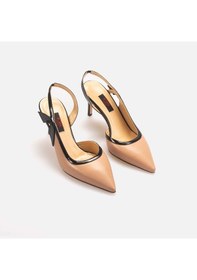 Resim Rouge Uzun Topuklu Kadın Gece & Abiye Ayakkabı 1211 Ten Rengi 