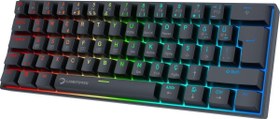 Resim Gamepower Lyra 60M RGB TKL Blue Switch Kablolu Klavye - Siyah 