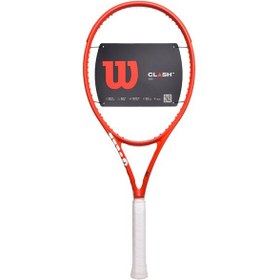 Resim Wilson Clash 100 V3 Reverse İnfrared Tenis Raketi 295 Gr. Wr210711u2 