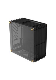 Resim Hyper Rocket Grıd M-atx M-ıtx Gaming Open Frame Siyah Oyuncu Kasası 