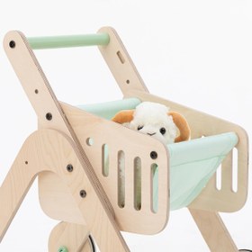 Resim Trio Shopper Walker and Toy Cart 