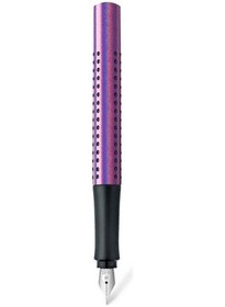 Resim Faber Castell Grip Dolmakalem M Uç Mor Işıltılı Çok Renkli 