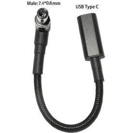 Resim Motorobit Dişi Type C - Erkek 7.4x0.6mm Hp Dönüştürücü Kablo Tip-C To 7406HP 