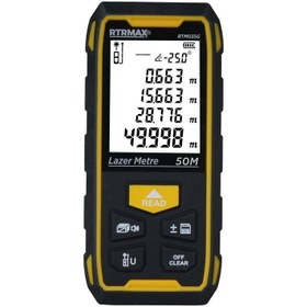 Resim Rtrmax RTM035G Şarjlı Lazer Mesafe Ölçer 50 Mt (Yeşil Renk) 