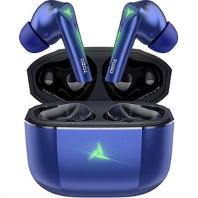 Resim G1 45 ms Ultra Düşük Gecikmeli Yüksek Hassasiyetli Bluetooth Mavi Oyuncu Kulaklığı 