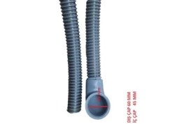 Resim Bym Dirsekli Tahliye Hortumu Inoksan-Fagor (60*45 Mm) 170 cm (Kalın Cidarlı) 