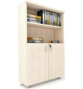 Resim Modüler Dünyası Kapaklı Kitaplık Dosya Dolabı Akça - 80X38X153 (307768860) Akçaağaç 