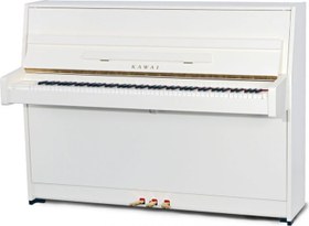 Resim Kawai K-15E WH/P Parlak Beyaz 110 CM Duvar Piyanosu 