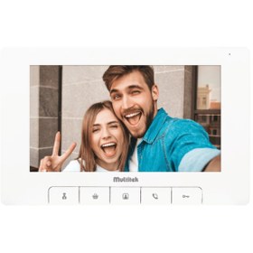 Resim Multitek Multibus Sistem MB74-B 7 Inç Daire Görüntülü Diafon Ekranı 9g 01 04 0001B 
