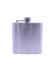 Resim Paslanmaz Çelik Cep Matarası - Hip Flask 6 Oz 