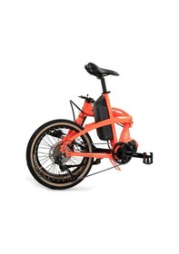 Resim Bisan E-folding Strike 20" 9-vites Hd Katlanır Elektrikli Bisiklet Turuncu Turuncu 
