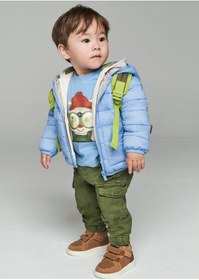 Resim MAYORAL 0-36 Ay Erkek Bebek Kargo Cepli Jogger Pantolon Yeşil 