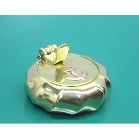 Resim Ttt Pirinç Çapalı Kapaklı Küllük 5 Cm 