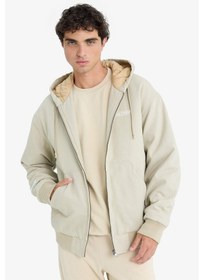 Resim Defacto %100 Pamuk Oversize Mont C6338AX24AU Bej 