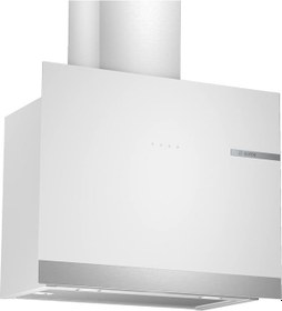 Resim Bosch DWF67AK20T Davlumbaz Duvar Tipi Cam Yüzey 60 cm Beyaz BOSCH TARAFINDAN 2 YIL GARANTİLİDİR