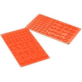 Resim Silikomart Sf174 Rakamlar Kek Kalıbı 