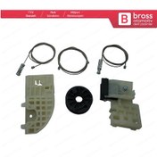 Resim Hyundai I30 MK2 GD GDE 2011-2017 5-Kapı İçin Ön Sağ Cam Kriko Set 