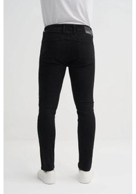 Resim Cazador Parker Extra Slim Fit Siyah Erkek Pantolon 07000 