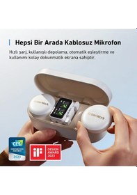 Resim Anker Ankerwork M650 Yaka Mikrofonu-beyaz-a3320 