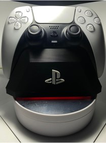 Resim Playstation 5 Dualsense Ambiyans Işıklı Joystick Kol Standı Ps5 Kol Tutucu Renkli 