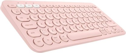 Resim Piranha 8032 8\ Uyumlu Kablosuz Bluetooth Pilli Türkçe Q Klavye - Pembe 