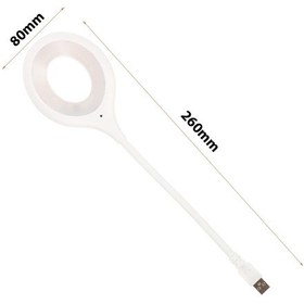 Resim Ayt Powermaster Portatif Akrobatik 20 Smd Ledli Usb Gece Kitap Okuma Çalışma Lambası Powerbank Uyumlu Masa Lambası 