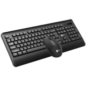 Resim Epilons LENOVO LECO-KW202 Kablosuz Klavye Mouse Set Siyah 